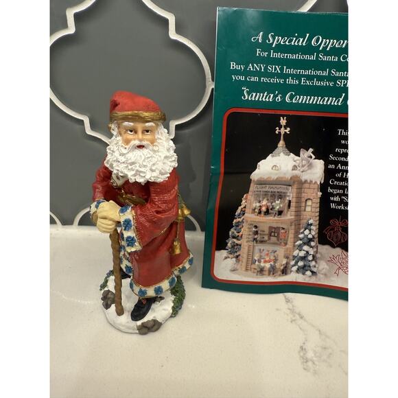 The International Santa Claus Collection SC31 Italy Babbo Natale 1998 Figurine - Picture 2 of 8